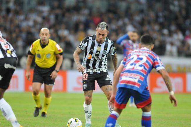 Atltico buscou virada eletrizante sobre o Fortaleza no Mineiro 