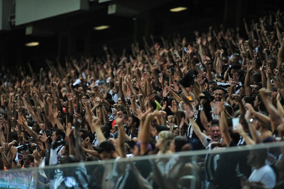 Fotos do jogo entre Atltico e Corinthians no Independncia