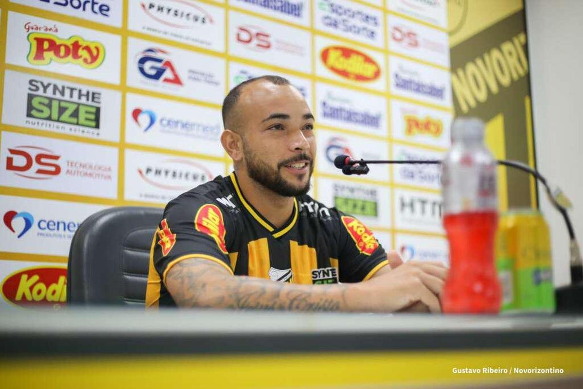 Rodolfo - atacante de 30 anos - emprestado ao Novorizontino at o fim de 2023