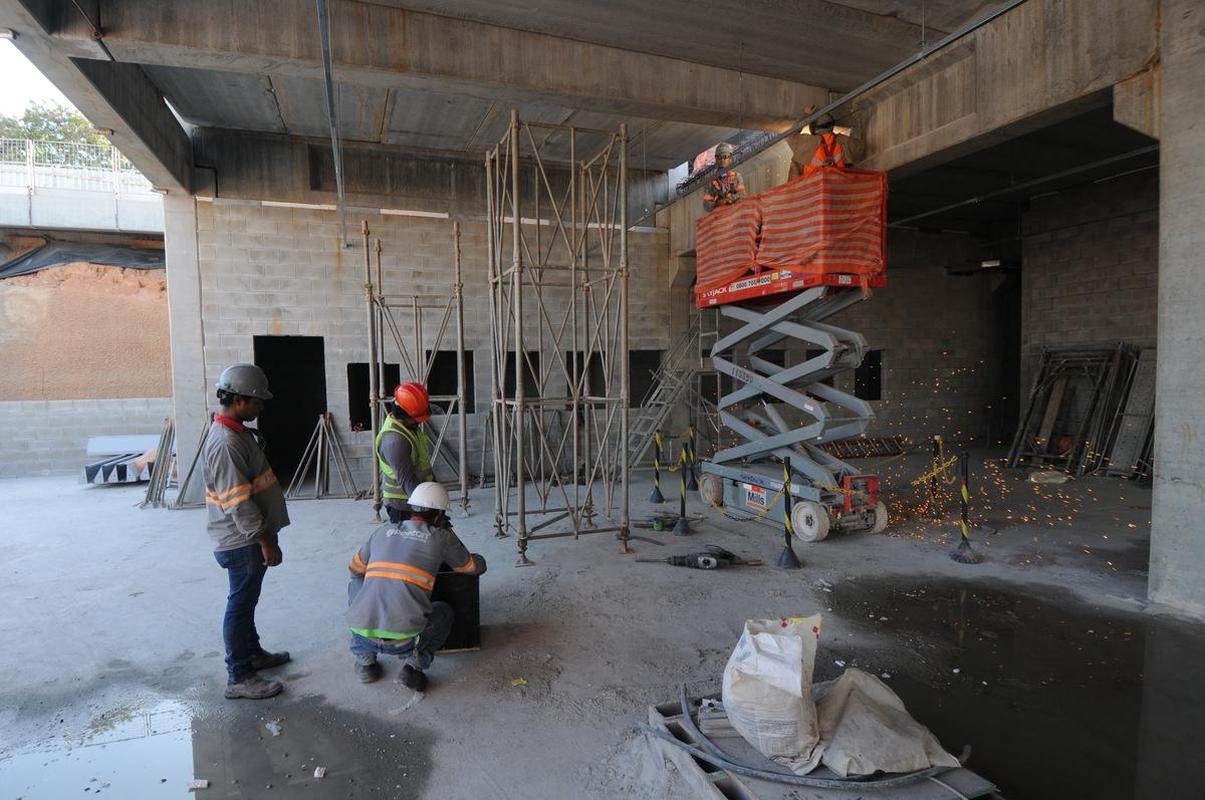 Futuro estdio do Galo, Arena MRV est com 60% das obras concludas