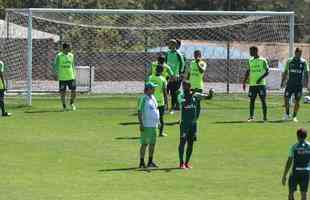 Adilson comandou o primeiro treino no Amrica nesta quarta-feira