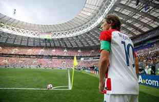 Fotos da final da Copa do Mundo, entre Frana e Crocia, em Moscou