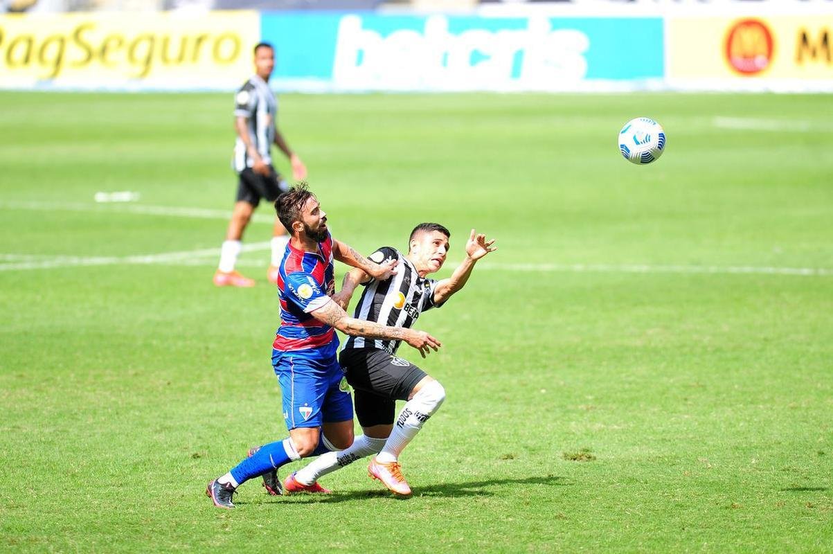 Fotos do jogo entre Atltico e Fortaleza, no Mineiro, pela primeira rodada do Campeonato Brasileiro de 2021