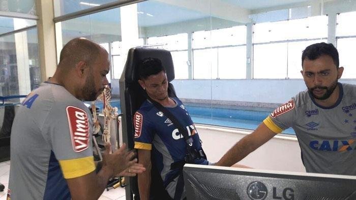 Primeiros reforos do Cruzeiro para 2017, Caicedo e Diogo realizaram exames na Toca da Raposa II