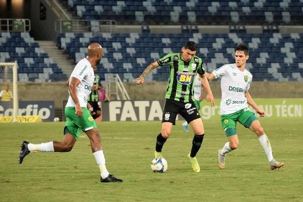 América e Cuiabá se enfrentaram na Arena Pantanal, pela Série B