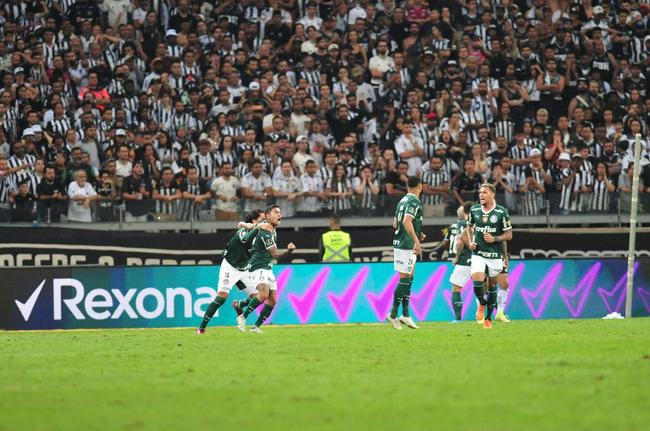Fotos do jogo de ida das quartas de final da Copa Libertadores, entre Atltico e Palmeiras, no Mineiro
