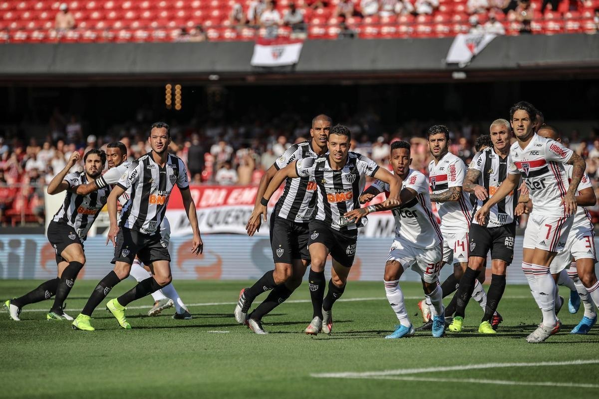 Atltico e So Paulo se enfrentaram no Morumbi, pela 28 rodada do Brasileiro