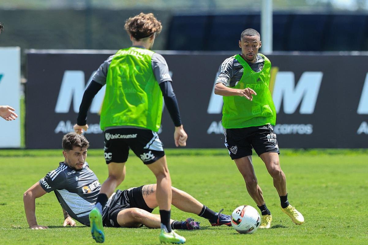 Atltico treinou na manh desta segunda-feira (16/1) na Cidade do Galo.