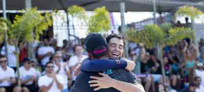 Dupla de Uberlândia leva título da etapa do Mundial de Beach Tennis em BH