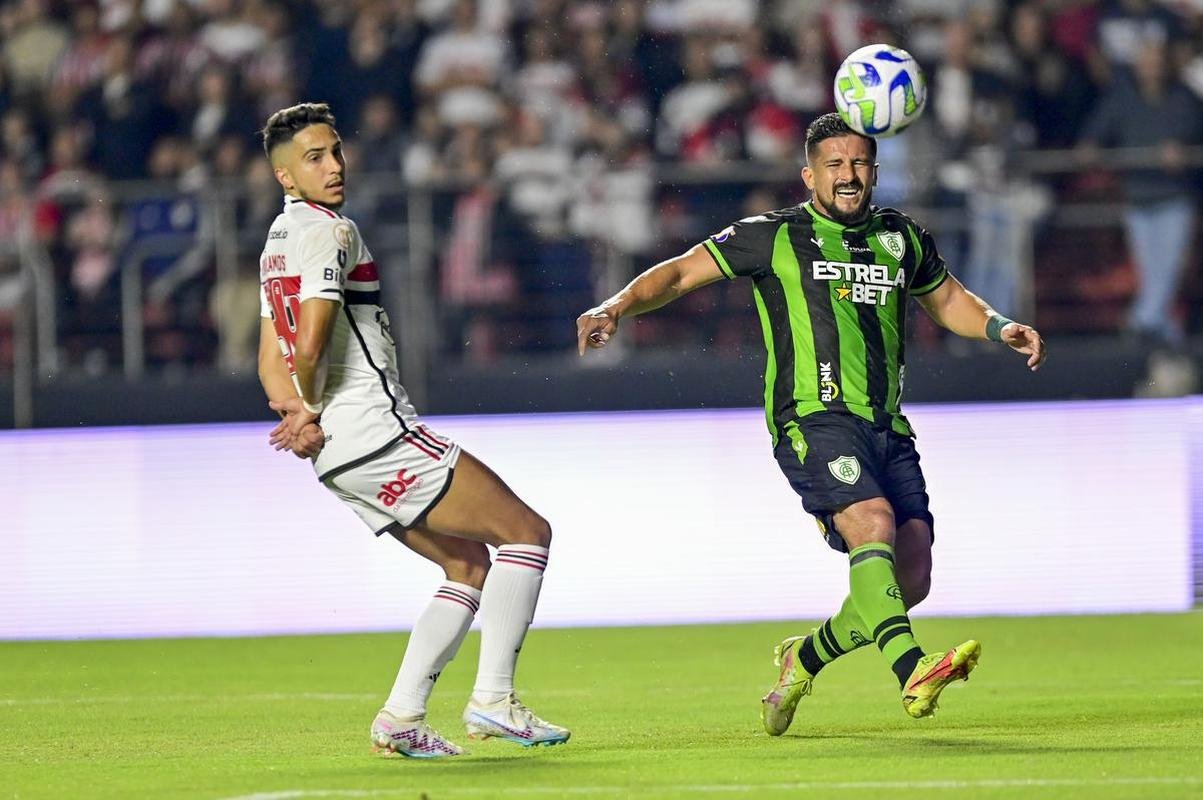 So Paulo e Amrica se enfrentaram neste sbado (22/4), no Morumbi, pela segunda rodada do Campeonato Brasileiro de 2023