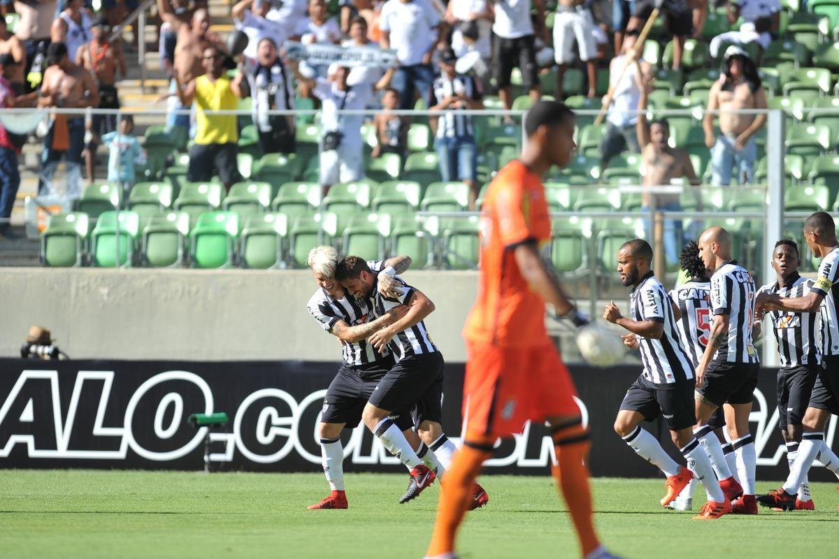 Atltico comeou arrasador e abriu 3 a 0 com gols de Elias (2) e Rger Guedes