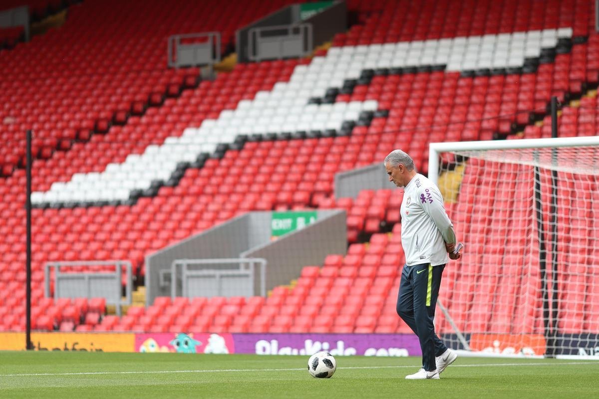 Veja imagens do último treino do Brasil antes do amistoso contra a Croácia