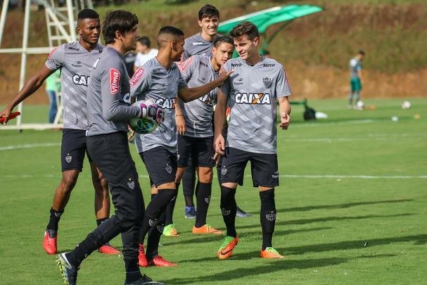 Em Santa Catarina, elenco reserva do Galo fez último treino antes de duelo contra a Chape