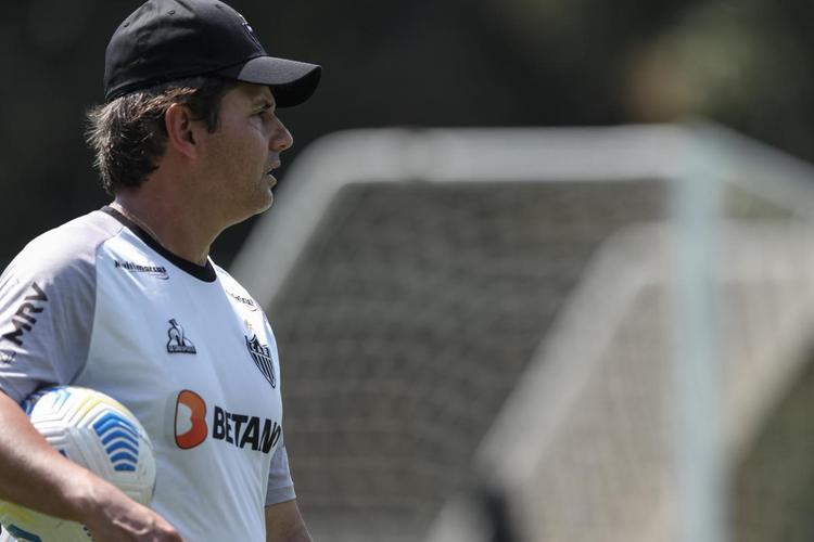 Fotos do treino do Atlético nesta segunda-feira, 13 de setembro de 2021