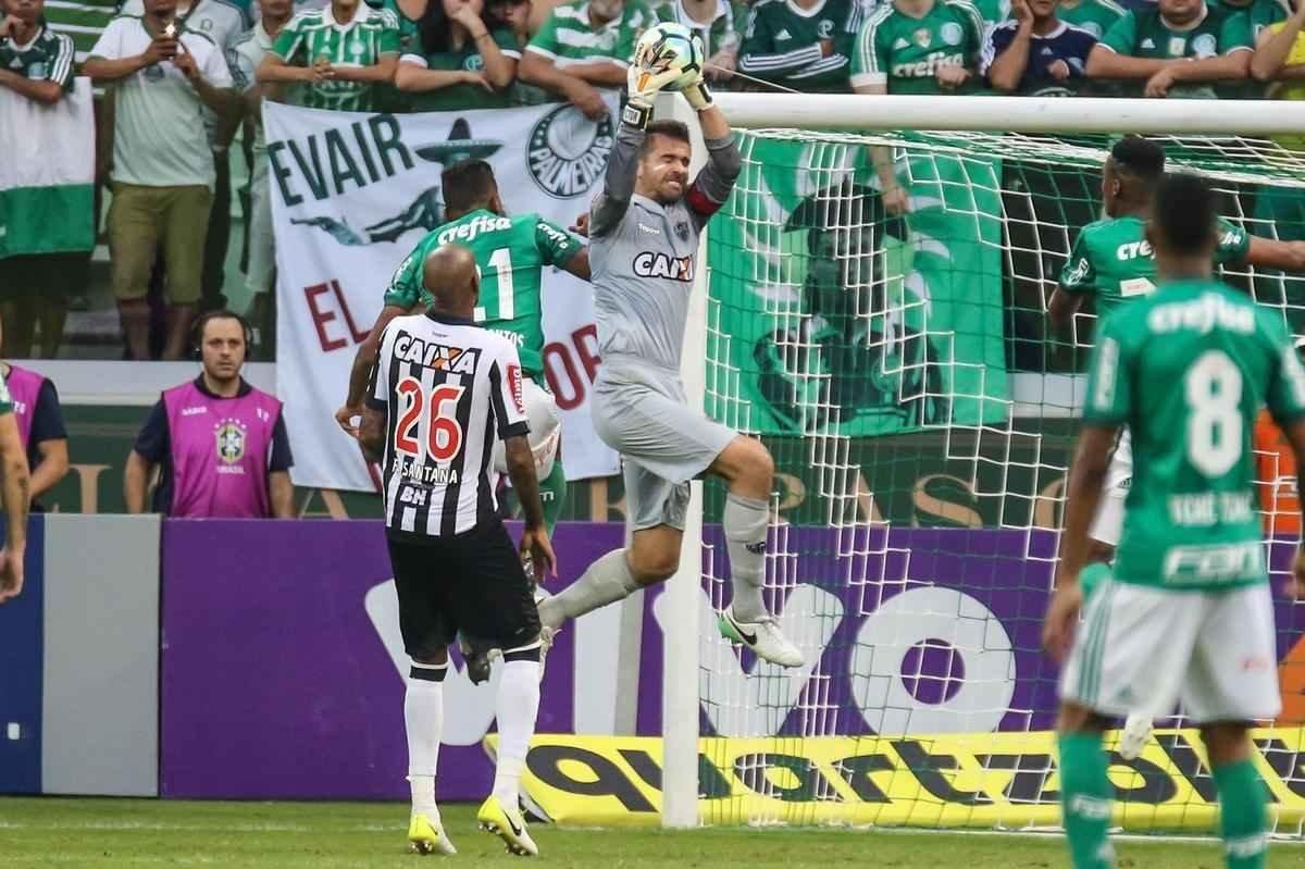 Palmeiras e Atltico ficam no empate por 0 a 0, pela quarta rodada do Campeonato Brasileiro 