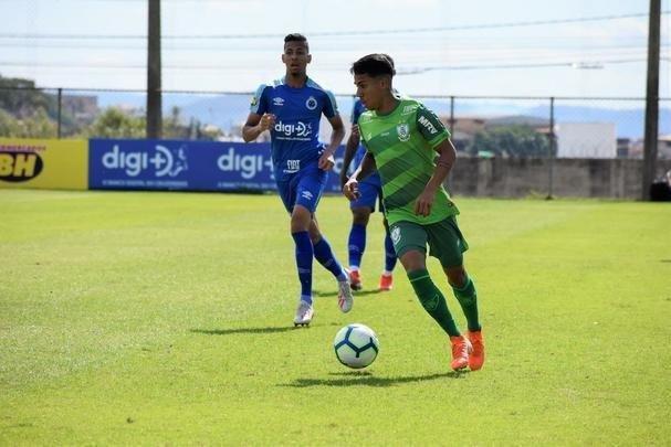 Imagens do jogo-treino entre Cruzeiro e Amrica
