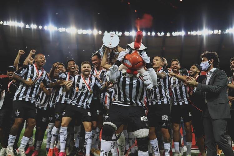 Fotos da festa do Atltico no Mineiro com a conquista do bicampeonato mineiro