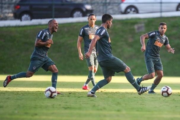 Na Cidade do Galo, Atlético fechou preparação visando ao jogo contra o Cerro Porteño