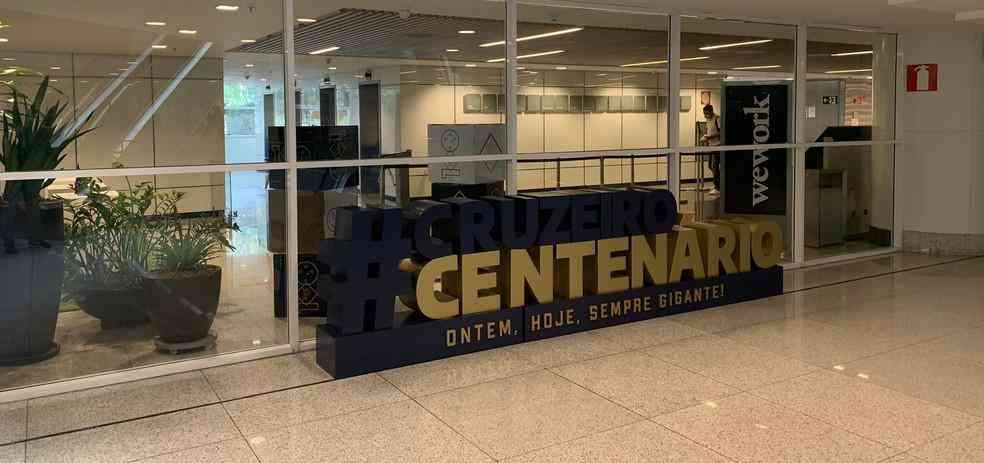 Fotos do novo espao administrativo do Cruzeiro