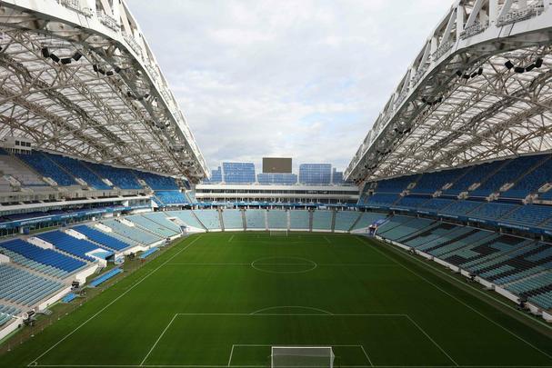 Estádio Fisht foi construído para receber, inicialmente, os Jogos Olímpicos e Paralímpicos de Inverno