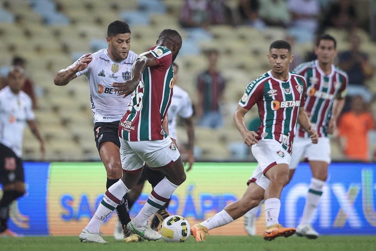 As fotos dos gols do Atltico na partida contra o Fluminense, no Maracan, pela 10 rodada da Srie A