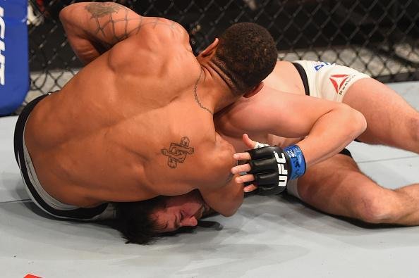 Abel Trujillo venceu Tony Sims por finalização no primeiro round