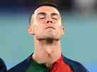 Cristiano Ronaldo se emociona durante hino de Portugal na Copa do Mundo