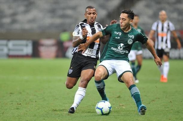 Atltico enfrentou o Gois em jogo do Campeonato Brasileiro 