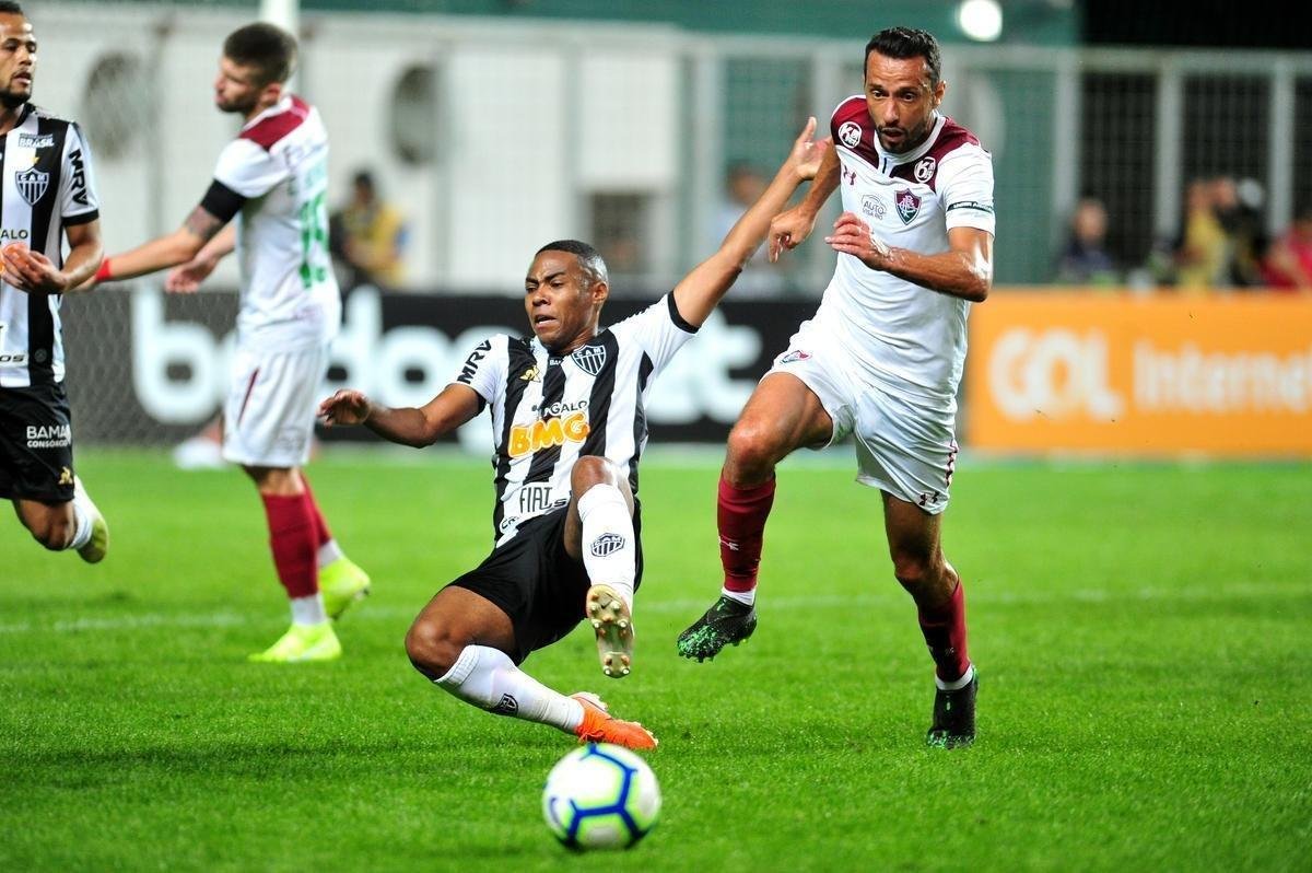 Atltico e Fluminense se enfrentaram no Independncia pelo Campeonato Brasileiro