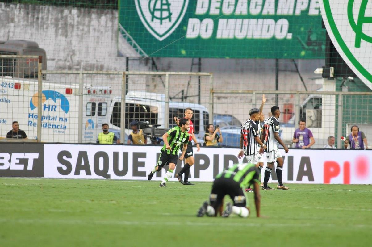 Amrica x Atltico: fotos do jogo de ida da final do Campeonato Mineiro, neste sbado (1/4), no Independncia