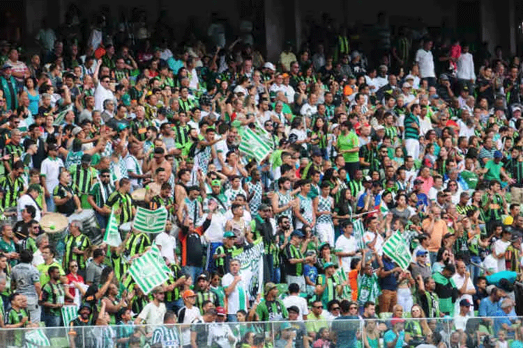 Amrica detalha venda antecipada de ingressos para duelo contra o Tombense, pelo Campeonato Mineiro