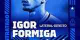 Cruzeiro anunciou o lateral-direito Igor Formiga
