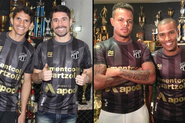 Em 2014, o Cear lanou o terceiro uniforme para celebrar o centenrio. A pea possui detalhes em dourado 