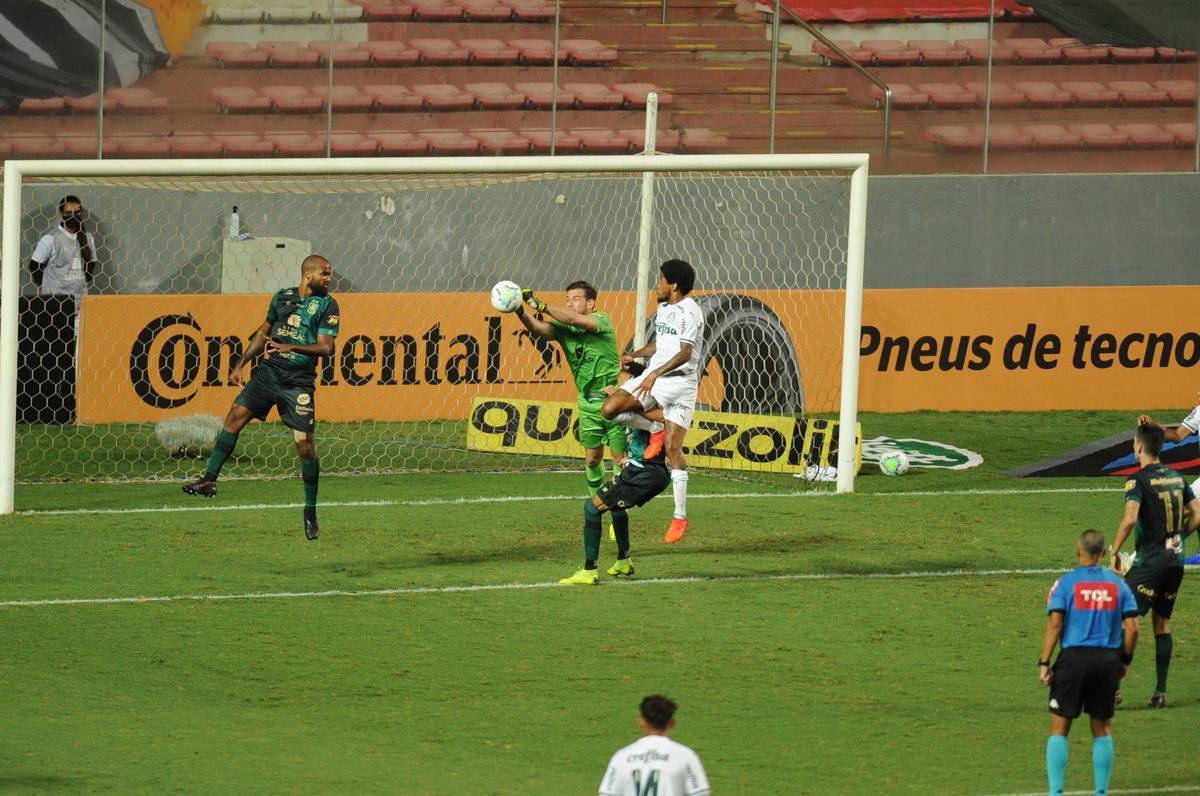 Fotos do jogo de volta da semifinal da Copa do Brasil, entre Amrica e Palmeiras, no Independncia, em Belo Horizonte (30/12/2020)
