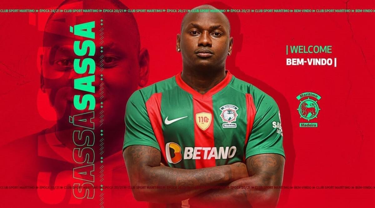 Sass - Emprestado ao Martimo, de Portugal, at dezembro de 2021, quando seu contrato com o Cruzeirotermina