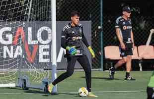 Aps o empate com o Fortaleza, elenco do Atltico treinou na Cidade do Galo, na tarde desta tera-feira (25/10).