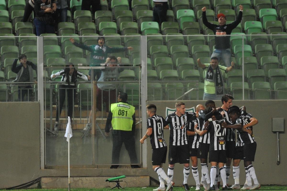 Fotos da partida entre Atltico e So Paulo, no Independncia