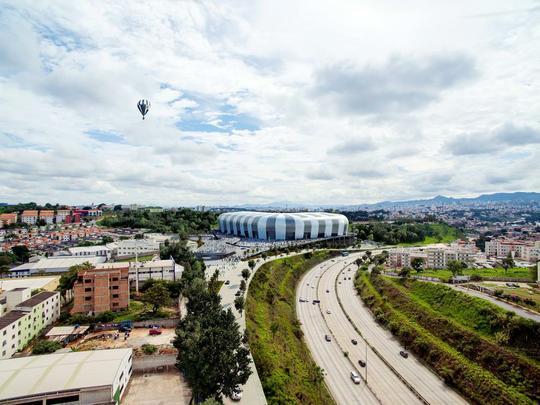 Novas imagens do projeto da Arena do Galo obtidas pelo Estado de Minas e pelo Superesportes