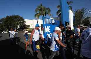 Capito Fbio foi um dos atletas que conversaram com os integrantes da Mfia Azul