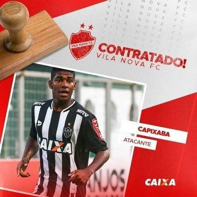 Capixaba (atacante) - fica no Vila Nova-GO at o fim de 2019