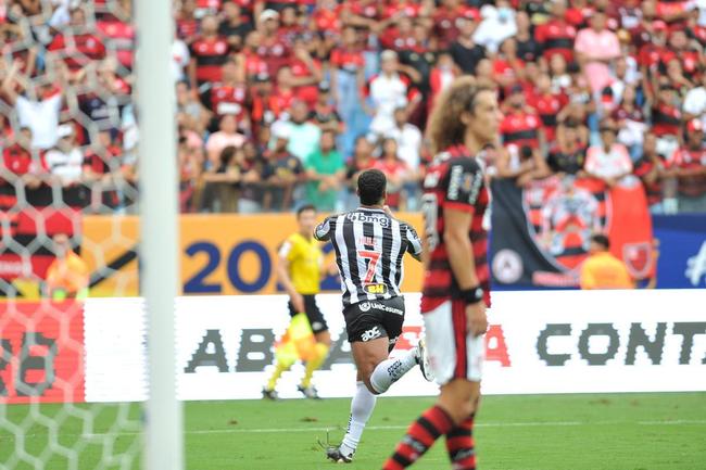 Fotos do empate por 2 a 2 entre Atltico e Flamengo na final da Supercopa do Brasil, na Arena Pantanal, em Cuiab