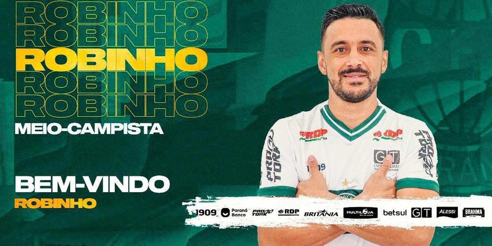 Robinho, meio-campista (Coritiba)
