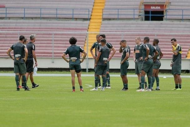 Veja imagens do treino do Atlético no Panamá