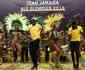 Usain Bolt deixa isolamento no Rio, dana samba com passistas e brinca com Asafa Powell