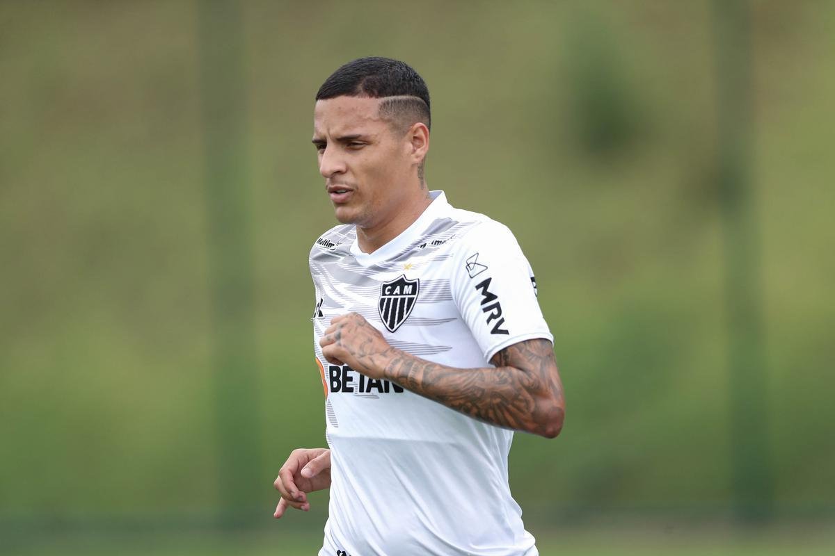 Treino do Atltico nesta tera-feira, 9 de maro de 2021