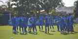 Imagens do treino do Cruzeiro na ltima atividade em Belo Horizonte antes da viagem ao Rio de Janeiro, para a final da Copa do Brasil contra o Flamengo, quinta-feira (7), no Maracan