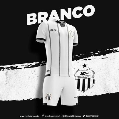 Uniforme do time caruaruense do Central está entre as dez equipes pernambucanas que participarão do Estadual