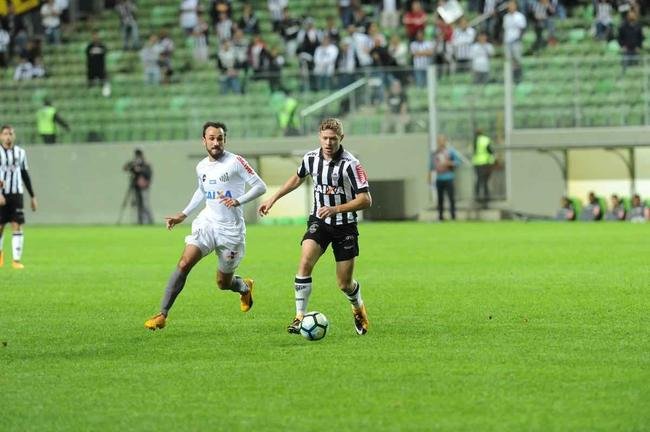 Atl�tico e Santos se enfrentaram, no Independ�ncia, pela 13� rodada do Campeonato Brasileiro