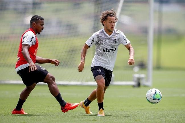 Veja fotos do treino do Atl�tico