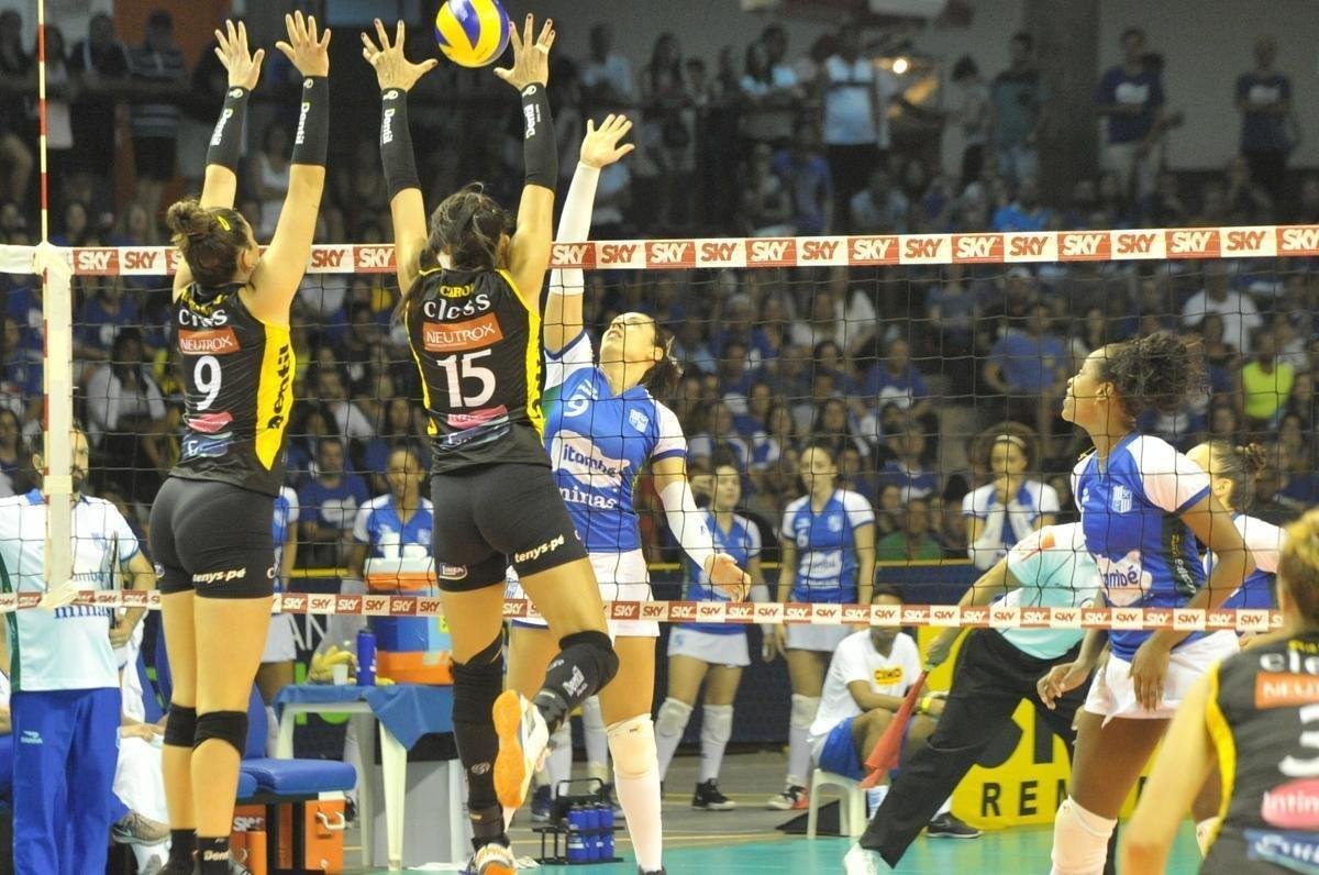 Minas x Praia: veja fotos da primeira partida da final